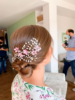 peluquería y maquillaje para novias a domicilio madrid
